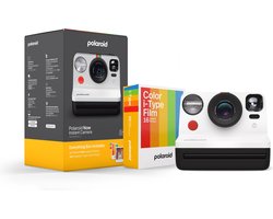 Polaroid Now Generation 2 | Black & White | Everything Box incl. 16 stuks i-Type Color Film | Instant Camera