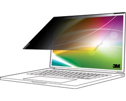 3M Bright Screen Privacy Filter voor 14in Volledig Scherm Laptop, 16:10, BP140W1E