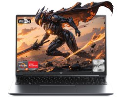 ACEMAGIC 16.1" Gaming Laptop - Ryzen 7 6800H Processor - Tot 4,7 GHz - 16GB DDR5 RAM 512GB SSD - Radeon 680M GPU - Windows 11 Pro - Grijs