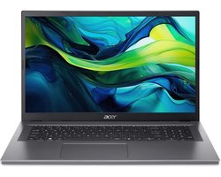 Acer Aspire Go 17 AG17-31P-35ZJ Intel Core 3 N355 Laptop 43,9 cm (17.3") Full HD 16 GB LPDDR5-SDRAM 512 GB SSD Wi-Fi 6 (802.11ax) Engels Grijs