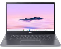 Acer Chromebook Plus 515 CB515-2HT-5789 - 15 inch - Touchscreen - Core i5 - 8GB - 256GB - Verlicht toetsenbord - Grijs