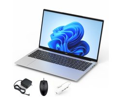 Acmine 17.3 inch IPS Full HD Laptop - lntel N150 - 16GB DDR4 RAM - 512 GB SSD - Windows 11 Pro - WiFi - BT5.0 - Grijs