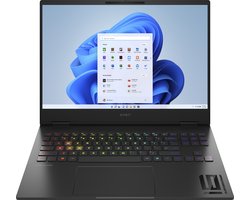 HP OMEN Transcend 16-u0390nd Intel® Core™ i9 i9-13900HX Laptop 40,6 cm (16") WQXGA 32 GB DDR5-SDRAM 1 TB SSD NVIDIA GeForce RTX 4070 Wi-Fi 6E (802.11ax) Windows 11 Home Zwart