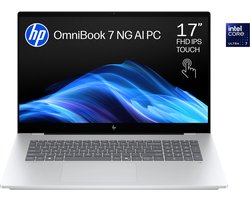 HP OmniBook 7 NGAI 17-dc0771nd - Copilot+ Laptop - 17.3 inch - Intel® Core™ Ultra 7 Processor 256V - 16 GB RAM - 1000 GB SSD - Windows 11 Home