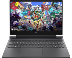 HP Victus Gaming Victus 16-s0076ng AMD Ryzen™ 7 7840HS Laptop 40,9 cm (16.1") Full HD 16 GB DDR5-SDRAM 512 GB SSD NVIDIA GeForce RTX 4060 Wi-Fi 6 (802.11ax) Windows 11 Home Zwart