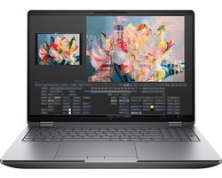 HP ZBook Fury G1i Wolf Pro Security Edition - Data Science Intel Core Ultra 9 285HX Mobiel werkstation 40,6 cm (16") WQXGA 32 GB DDR5-SDRAM 1 TB SSD NVIDIA RTX PRO 5000 Blackwell Wi-Fi 7 (802.11be) Windows 11 Pro AI Workstation, AI PC Zilver