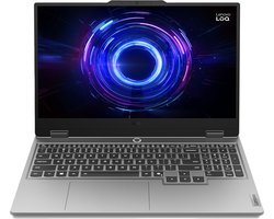 Lenovo LOQ 15IRX10 Intel® Core™ i7 i7-13700HX Laptop 39,6 cm (15.6") Full HD 16 GB DDR5-SDRAM 1 TB SSD NVIDIA GeForce RTX 5060 Wi-Fi 6 (802.11ax) Windows 11 Home Engels Grijs