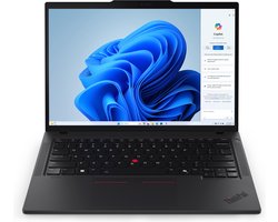 "Lenovo ThinkPad T14 Gen 5 (Intel) Intel Core Ultra 5 125U Laptop 35,6 cm (14"") WUXGA 16 GB DDR5-SDRAM 512 GB SSD Wi-Fi 6E (802.11ax) Windows 11 Pro Engels Zwart"