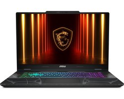 MSI Cyborg 17 B13WFKG-229NL Intel® Core™ i7 i7-13620H Laptop 43,9 cm (17.3") Full HD 16 GB DDR5-SDRAM 512 GB SSD NVIDIA GeForce RTX 5060 Wi-Fi 6E (802.11ax) Windows 11 Home Zwart