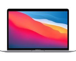 Apple MacBook Air (2020) MGN93N/A - 13.3 inch - Apple M1 - 256 GB - Zilver - QWERTY