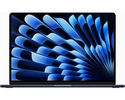 Apple Macbook Air (2023) MQKX3N/A - 15 inch - M2 - 512 GB - Middernacht