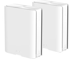 ASUS ZenWiFi BQ16 - Mesh WiFi - WiFi Versterker - WiFi 7 - Quad-Band - 25000 Mbps - 2-Pack