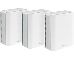 ASUS ZenWiFi BT10 - Mesh WiFi - WiFi Versterker - Tri-band - WiFi 7 - 10G Poorten - 3-Pack