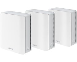 ASUS ZenWiFi BT8 - Mesh WiFi - WiFi Versterker - Tri-Band - WiFi 7 - 14000 Mbps - 3-Pack