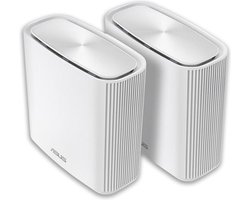 ASUS ZenWifi CT8 - Draadloze Router - AiMesh - Mesh Wifi - AC - Wit - 2-pack