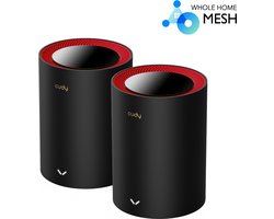 Cudy M3000 Wifi-repeater 2 Eenheden Zwart One Size / EU Plug 220V