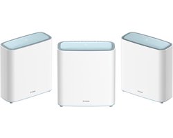 D-Link EAGLE PRO AI M32-3 - Mesh WiFi - WiFi 6 - 3-pack - Wit