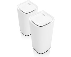 Linksys MX6202 Velop Pro - Mesh WiFi - WiFi Versterker - WiFi 6E - 5400 Mbps - 2-Pack - Wit