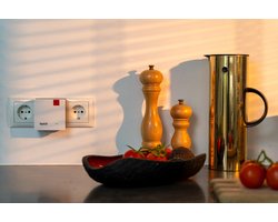 Mesh Set 1600, Rood, Wit, Intern, Mesh-systeem, Systeem, Dual-band (2.4 GHz / 5 GHz), Wi-Fi 6 (802.11ax)