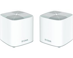 Mesh Wi-Fi 6 Systeem voor Complete Huishoudelijke Dekking, 420 m2, 2 Gigabit Poorten, Ouderlijk Toezicht en Slimme Roaming