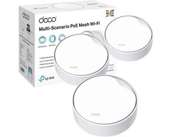 Mesh WiFi 6 Systeem (3-pack) - AX3000 Dual-Band Router - Dekking tot 600m² - Eenvoudige installatie