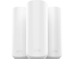 Mesh WiFi Systeem met 2 Satellieten en Beveiligingsfuncties – Tot 360 m2 Dekking, 3.6Gbps