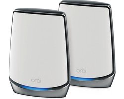 NETGEAR Orbi RBK852 - Mesh Wifi - WiFi Versterker - WiFi 6 - Tri-Band - 2-pack