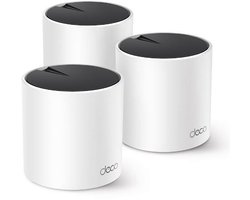 TP-Link AX3000 Mesh WiFi - WiFi Versterker - WiFi 6 - Dual-band - 3-Pack