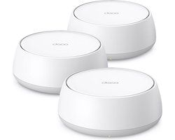 TP-Link Deco BE25 - Mesh WiFi - WiFi Versterker - WiFi 7 - 3600 Mbps - 3 pack