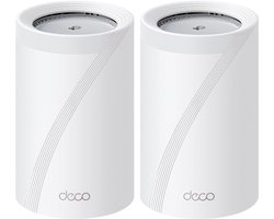 TP-Link Deco BE65 Pro- Mesh Wifi - Wifi Versterker- Wifi7 -9300 Mbps - 5 Gbps - 2 pak