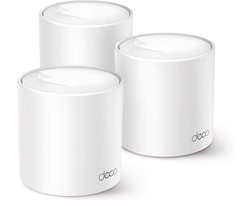 TP-Link Deco X10 - Mesh WiFi - WiFi Versterker - WiFi 6 - 1500 Mbps - 3-pack