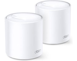TP-Link Deco X20 - Mesh WiFi - WiFi Versterker - WiFi 6 - 1800 Mbps - 2-pack