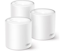 TP-Link Deco X50 - Mesh WiFi - WiFi Versterker - WiFi 6 - 3000 Mbps - 3-pack