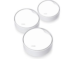 TP-Link Deco X50-PoE - Mesh WiFi - Wifi 6 - Dual-Band - Met PoE - 3000 Mbps - 3-pack