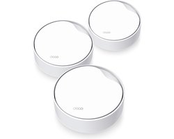 TP-Link Deco X50-PoE - Mesh WiFi - WiFi Versterker - WiFi - PoE - 3000 Mbps - 3-pack