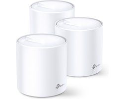 TP-Link Deco X60 - Mesh WiFi - WiFi Versterker - WiFi 6 - 5400 Mbps - 3-pack