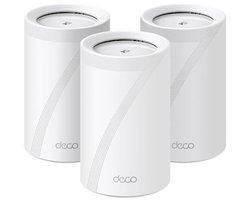 Tri-Band Wi-Fi 7 Mesh WLAN Set - Snelle en Betrouwbare Verbinding voor Heel het Huis