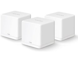 Tri-Pack Mesh Wifi-systeem AC1300 voor Groot Bereik en Stabiliteit