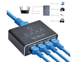 4-poorts netwerkschakelaar 1000 Mbit/s voor gigabit ethernet verbindingen