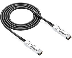 40G QSFP+ DAC Kabel 0.3 Meter Passieve Direct Attach Koper Twinax voor Switches en Netwerkapparatuur