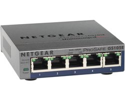 5-poorts Gigabit Ethernet Switch voor Thuis en Kantoor