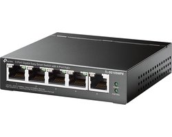 5-Port Gigabit Easy Smart Switch with 4-