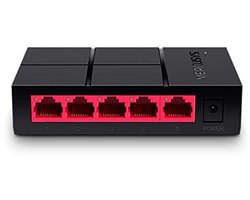 5-Port Gigabit Network Switch tot 2000Mbps met Auto-MDI/MDIX en Plug & Play
