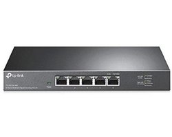 5×2.5 Gigabit Poorten Ethernet LAN Switch - Plug and Play, Metalen Behuizing, QoS, IGMP Snooping voor 2.5G NAS, Server, Gaming en WiFi 6