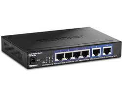 6-Poorts 10G Switch - Multi-Gig Switch met Hoge Bandbreedte Prestaties