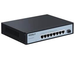 8 Poort 2.5G PoE Switch - 120W met 10G SFP+ en 2.5GBase-T PoE Poorten