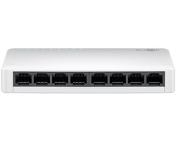 8-poort Gigabit Switch - 10/100/1000 - Wit