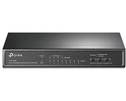 8 Poorts 10/100Mbps Desktop PoE Switch voor Netwerkuitbreiding