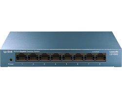 8-Port Gigabit Desktop Switch - Energiezuinige Netwerk Switch voor Thuis en Kantoor