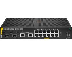 Aruba 6000 12G Class4 PoE 2G/2SFP 139W Managed L3 Gigabit Ethernet (10/100/1000) Power over Ethernet (PoE) 1U